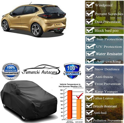 Tamanchi Autocare Car Cover For Tata Altroz XZ Petrol(Black)