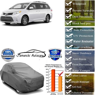 Tamanchi Autocare Car Cover For Fiat Siena(Grey)