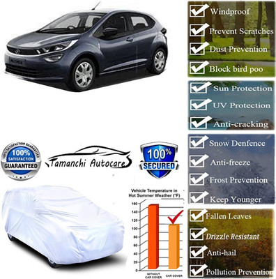 Tamanchi Autocare Car Cover For Tata Altroz XT Diesel(Silver)