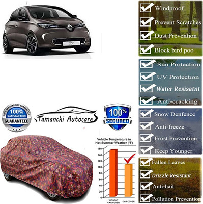 Tamanchi Autocare Car Cover For Renault Zoe(Multicolor)