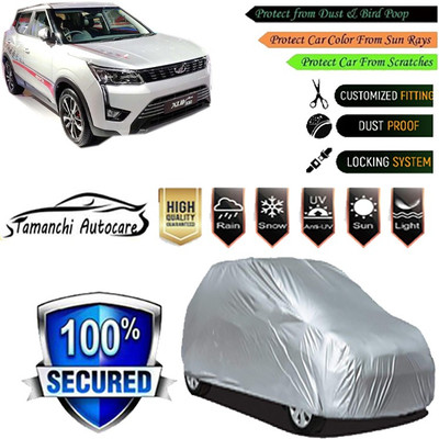 Tamanchi Autocare Car Cover For Mahindra XUV300 W8 AMT Optional Diesel(Silver)