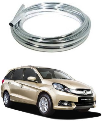 APICAL Plastic Car Door Guard(Silver, Pack of 1, Honda, Mobilio)