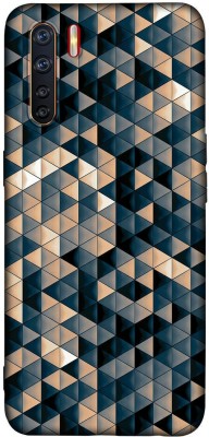 PrintWoodies Back Cover for OPPO A91(Multicolor)