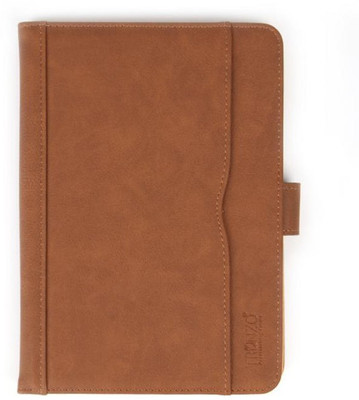 LIKECASE Flip Cover for Lenovo Tab M8 (2nd Gen) FHD (TB-8705F/TB-8705X/TB-8705L) (8 Inch)(Brown, Grip Case, Pack of: 1)