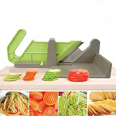 Original Mart vegetable cutter Vegetable Grater & Slicer(Pack of 1)
