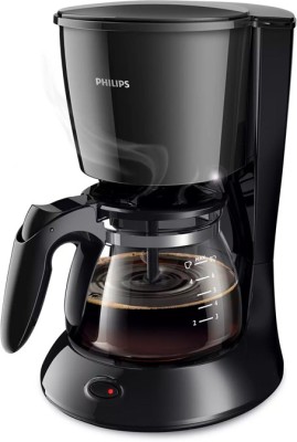 PHILIPS HD7432/20 7 Cups Coffee Maker(Black)
