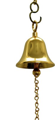 mantra gold coatings Wall & Door Bronze Decorative Antique Door Bell ( Height - 4 inches ) in Antique Bell Color Wireless Door Chime(1 Tune)