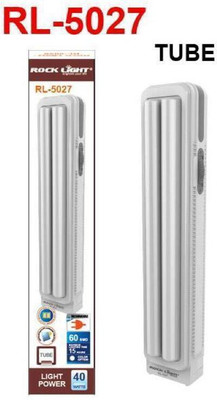 ROCK LIGHT A1 RL5027 ENERGENCY LIGHT 10 hrs Torch Emergency Light(White)