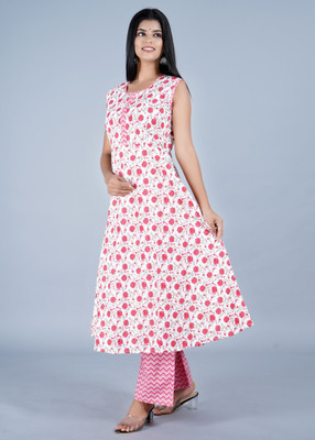 s r garments Women Kurta Palazzo Set