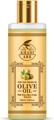 Khadi Ark Olive Oil Jaitun Ka Tail For Skin and Hair Massage(100 ml)