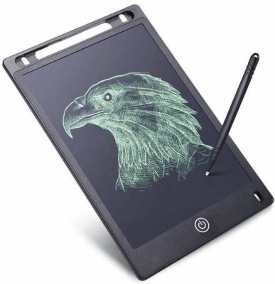 Shyam Creation LCD Writing Tablet 8.5Inch E-Note Pad ||Erase Lock and Unlock Button at The Back(Black)