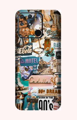 Toppings Realme Narzo 50A Mobile Skin(Multicolor)