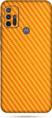 WeCre8 Skin's Motorola Moto G10 Power Mobile Back Skin Mobile Skin(Golden)