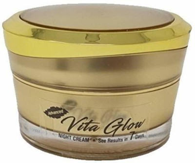 vita glow Skin Beauty Advanced Night Cream For Skin Whitening With In 7 Days - 30 Grams(30 g)