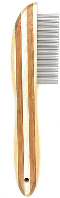 Jainsons Pet Products Wooden Comb with Stainless Steel Teeth for Dogs and Cats Basic Comb for  Dog & Cat