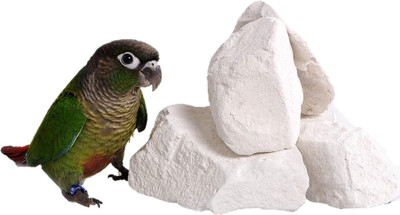 Grow Basket Natural Mineral Block for Birds (with Cuttlefish Bone) 500g 0.5 kg Dry Young Bird Food