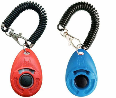 Emily Pets Clicker for Dogs (Pack of 2) Plastic Training Aid For Dog & Cat