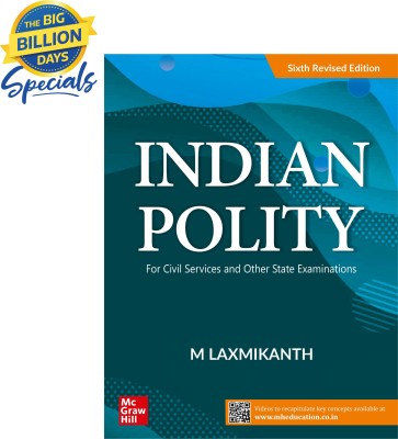 Indian Polity For Civil Services And Other State Examinations(Paperback, M Laxmikanth)