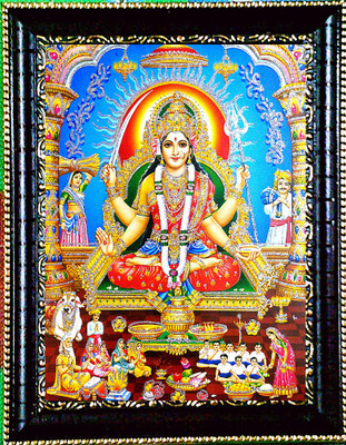 SUNINOW SANTOSHI MATA PHOTO FRAME Religious Frame