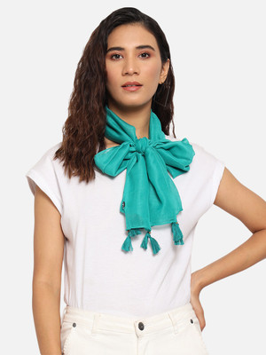 TREND ARREST Solid Polyester Women Scarf