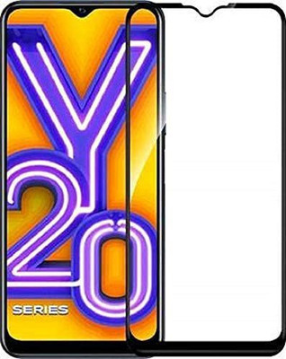 HQ Protection Edge To Edge Tempered Glass for Vivo Y20i(Pack of 1)