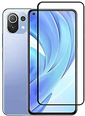 BRENZZ Edge To Edge Tempered Glass for Mi 11 Lite, Xiaomi Mi 11 Lite 5G, Xiaomi 11 Lite 5G NE(Pack of 1)