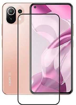 BRENZZ Edge To Edge Tempered Glass for Mi 11 Lite, Xiaomi Mi 11 Lite 5G, Xiaomi 11 Lite 5G NE(Pack of 1)