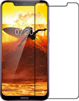 ARBAN Tempered Glass Guard for NOKIA 8.1 Front Screen Guard(Pack of 1)