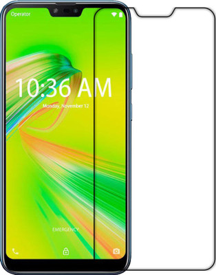 MUTAALI Tempered Glass Guard for ASUS ZENFONE MAX PLUS M2 Front(Pack of 1)