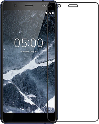 MUTAALI Tempered Glass Guard for NOKIA 5.1 Front(Pack of 1)