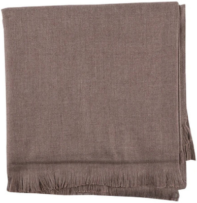 Bnmiletton Wool Solid Men Shawl(Brown)