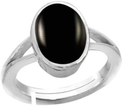 RSPSHAKTI Metal Agate Silver Plated Ring