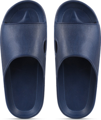 STYLE HEIGHT Men Slides(Blue , 9)