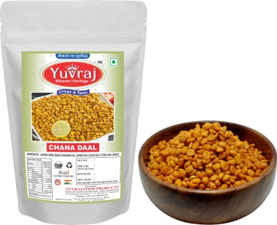 Yuvraj Food Product Chana dal fried peri peri masala ( 250 Gm x 2 ) pack(500 g)