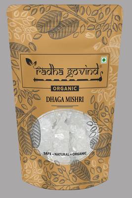 Radha Govind Organic Dhaga Mishri Sugar