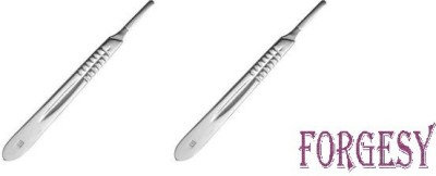 Forgesy Imported SURGICAL HANDLE NO.4 FOR SURGICAL|SCALPEL BLADES (PACK OF 2) Surgical Scalpel Surgical Scalpel(Pack of 2)