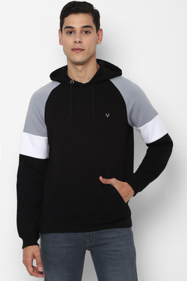 Allen Solly Full Sleeve Color Block Men Sweatshirt