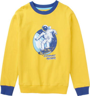 Cub McPaws Full Sleeve Graphic Print Boys Sweatshirt