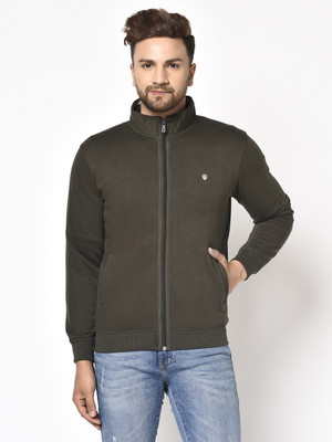 Octave Full Sleeve Solid Men Sweatshirt