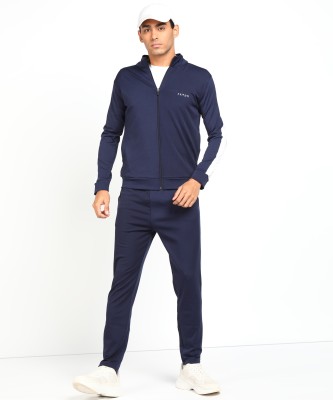 Seven By MS Dhoni Solid Men Track Suit