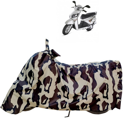 Horseyaart Waterproof Two Wheeler Cover for Mahindra(Gusto, Multicolor)