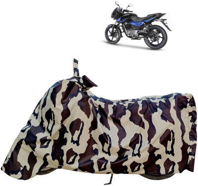 Horseyaart Waterproof Two Wheeler Cover for Bajaj(Pulsar 150 DTS-i, Multicolor)