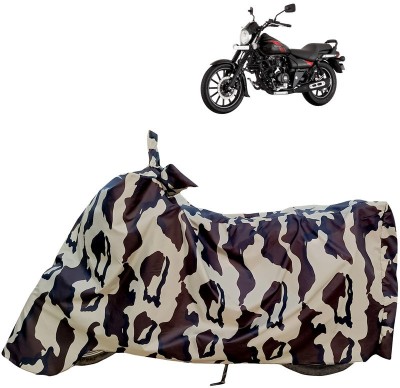 Horseyaart Waterproof Two Wheeler Cover for Bajaj(Avenger Street 220, Multicolor)