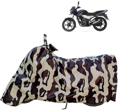 Horseyaart Waterproof Two Wheeler Cover for Bajaj(Discover 150 s, Multicolor)
