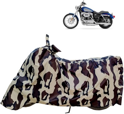 Horseyaart Waterproof Two Wheeler Cover for Harley Davidson(XL 1200, Multicolor)