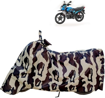 Horseyaart Waterproof Two Wheeler Cover for Hero(Passion Pro TR, Multicolor)