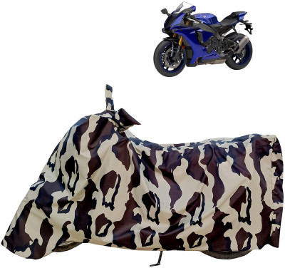 Horseyaart Waterproof Two Wheeler Cover for Yamaha(YZF-R1, Multicolor)