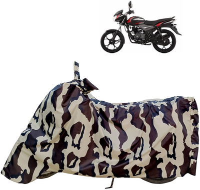 Horseyaart Waterproof Two Wheeler Cover for Bajaj(Discover 110, Multicolor)