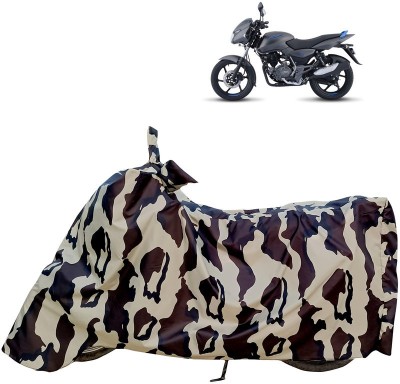 Horseyaart Waterproof Two Wheeler Cover for Bajaj(Pulsar 125 Neon, Multicolor)