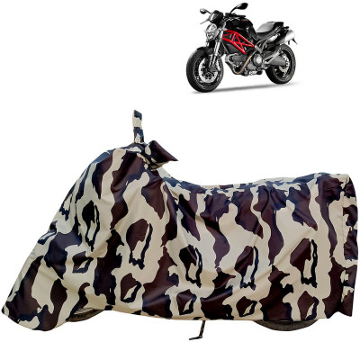 Horseyaart Waterproof Two Wheeler Cover for Ducati(Monster 796 S2R, Multicolor)